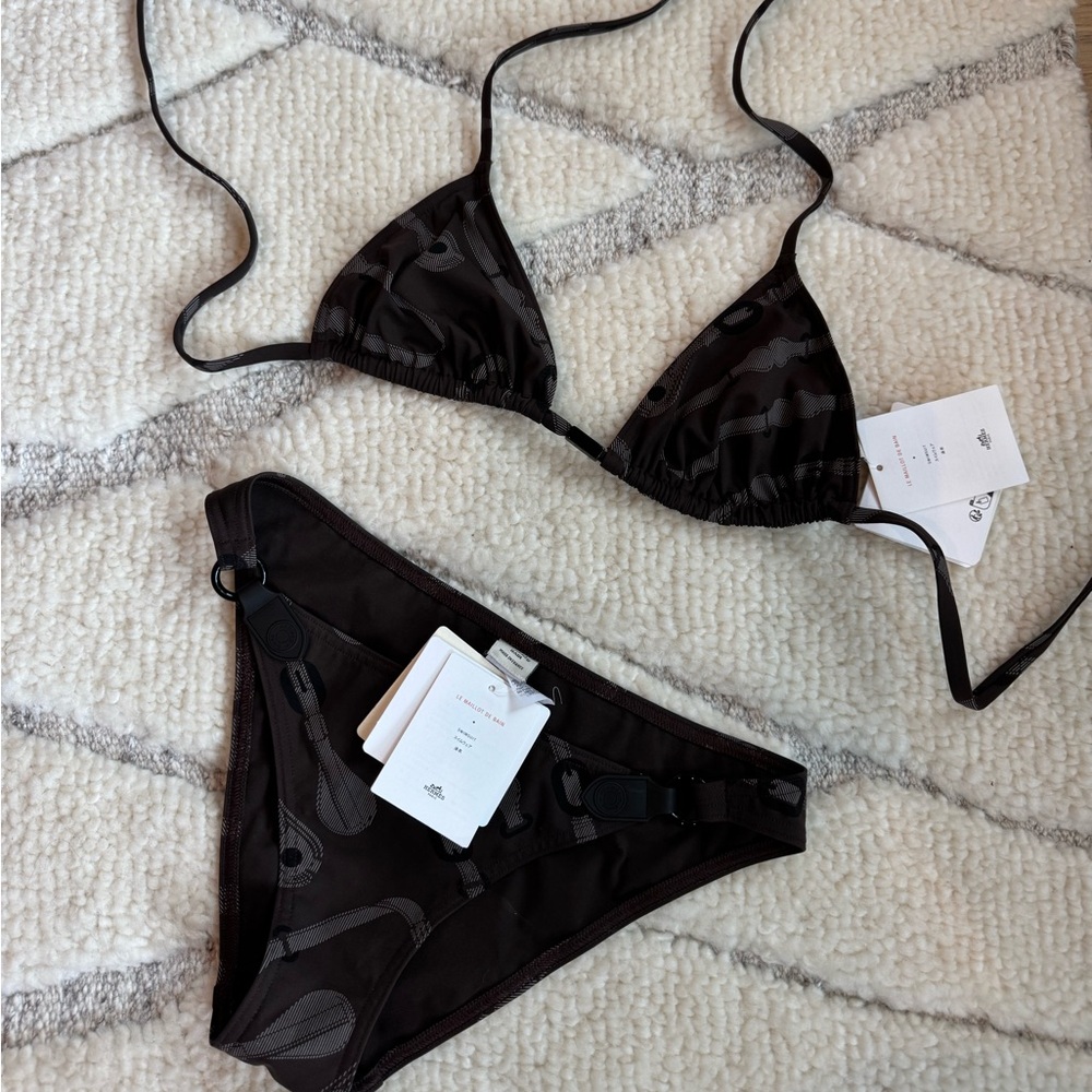 NWT - Hermes - Elisa Coaching Remix Bikini Set - Size US 2